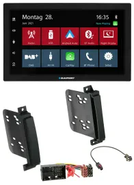 Blaupunkt MP3 Bluetooth DAB 2DIN USB Autoradio für Jeep Grand Cherokee Dodge Dur