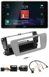 JVC DAB Lenkrad Bluetooth USB Autoradio für Seat Ibiza dublingrau