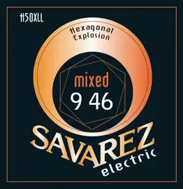 Струны для электрогитары Savarez H50XLL Hexagonal Explosion 9-46