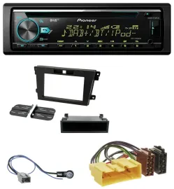 Автомагнитола для Mazda CX-7 (2008–2010) Pioneer DAB MP3 CD USB Bluetooth