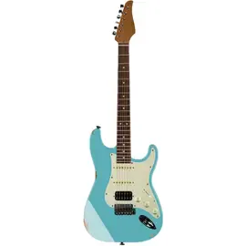Электрогитара Suhr Classic S Vintage Limited Edition HSS 510 Electric Guitar, Daphne Blue