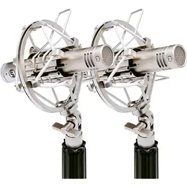 Инструментальный микрофон Warm Audio WA-84 Small Diaphragm Condenser Microphone Stereo Pair Nickel