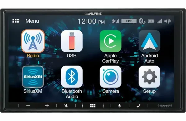 Alpine iLX-W650 Digital Audio Media Receiver w/ Apple CarPlay & Android Auto