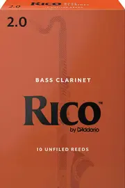 Трости для бас-кларнета Rico REA1020 10шт.