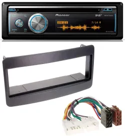 Автомагнитола для Toyota Celica/MR2 Pioneer MP3 DAB USB CD Bluetooth черная