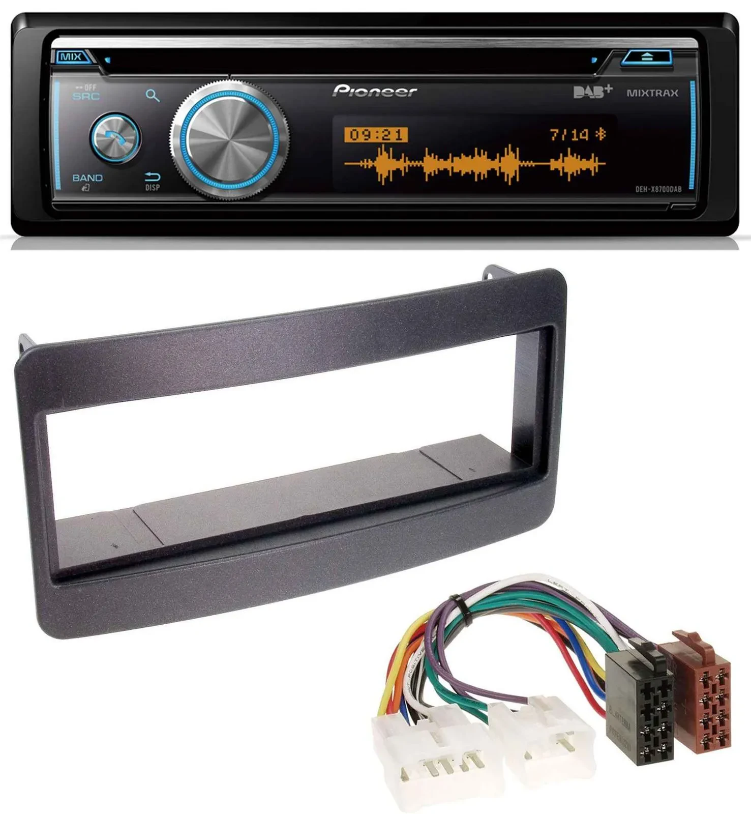 Автомагнитола для Toyota Celica/MR2 Pioneer MP3 DAB USB CD Bluetooth черная