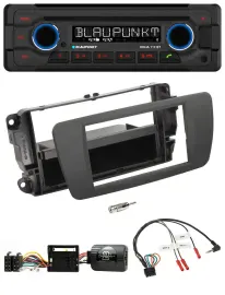 Автомагнитола для Seat Ibiza Blaupunkt MP3/CD/Bluetooth/USB, серый