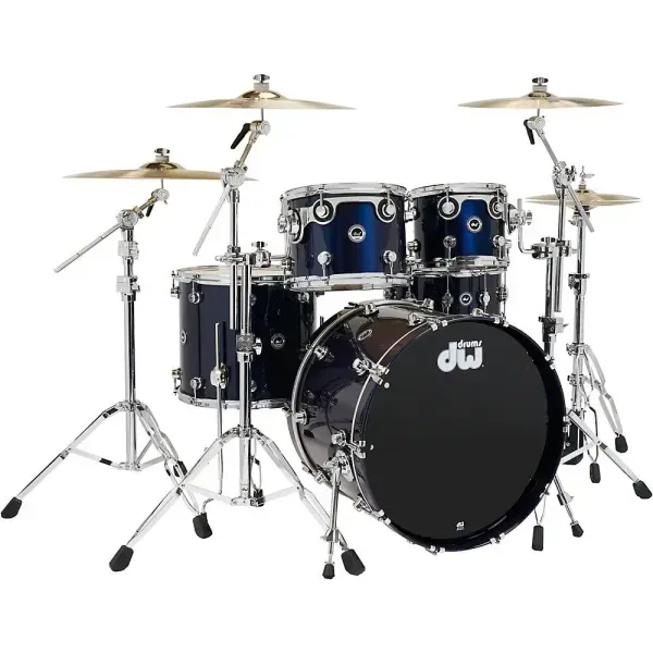 Ударная установка акустическая DW DEKTLC05TBMBMCP DWe Wireless A/E Convertible Lacquer Custom Specialty Midnight Blue Metallic