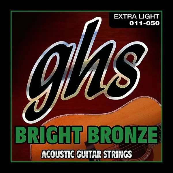 Струны для акустической гитары GHS BB20X 11-50, бронза
