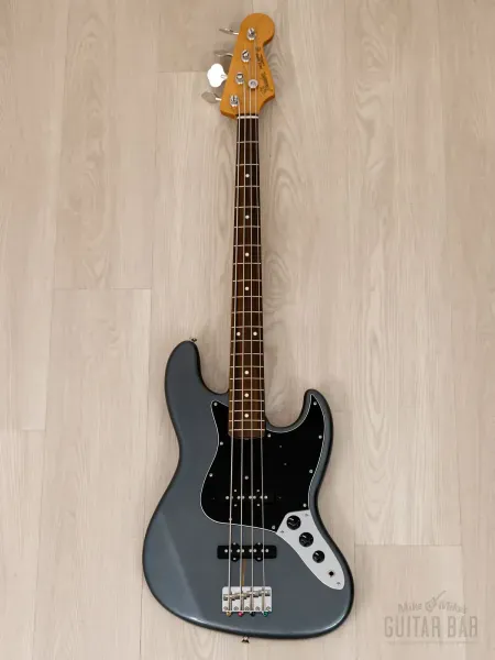 Бас-гитара Fender Jazz Bass 1962 Vintage Reissue JB62 JJ Gunmetal Blue w/gigbag Japan 2013