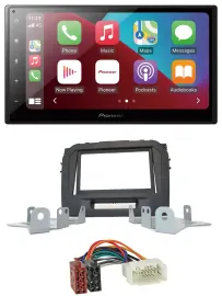 Автомагнитола для Suzuki Vitara LY (с 04/2015) Pioneer 2 DIN, USB, MP3, DAB, Bluetooth