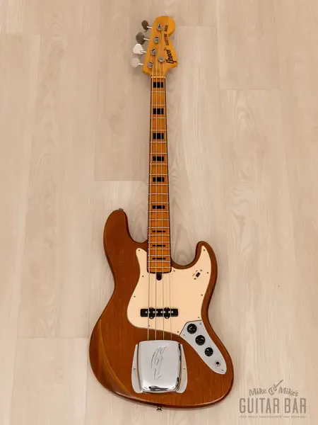 Бас-гитара Greco JB-550 Vintage Jazz Bass Mahogany Japan 1974 w/Power Booster