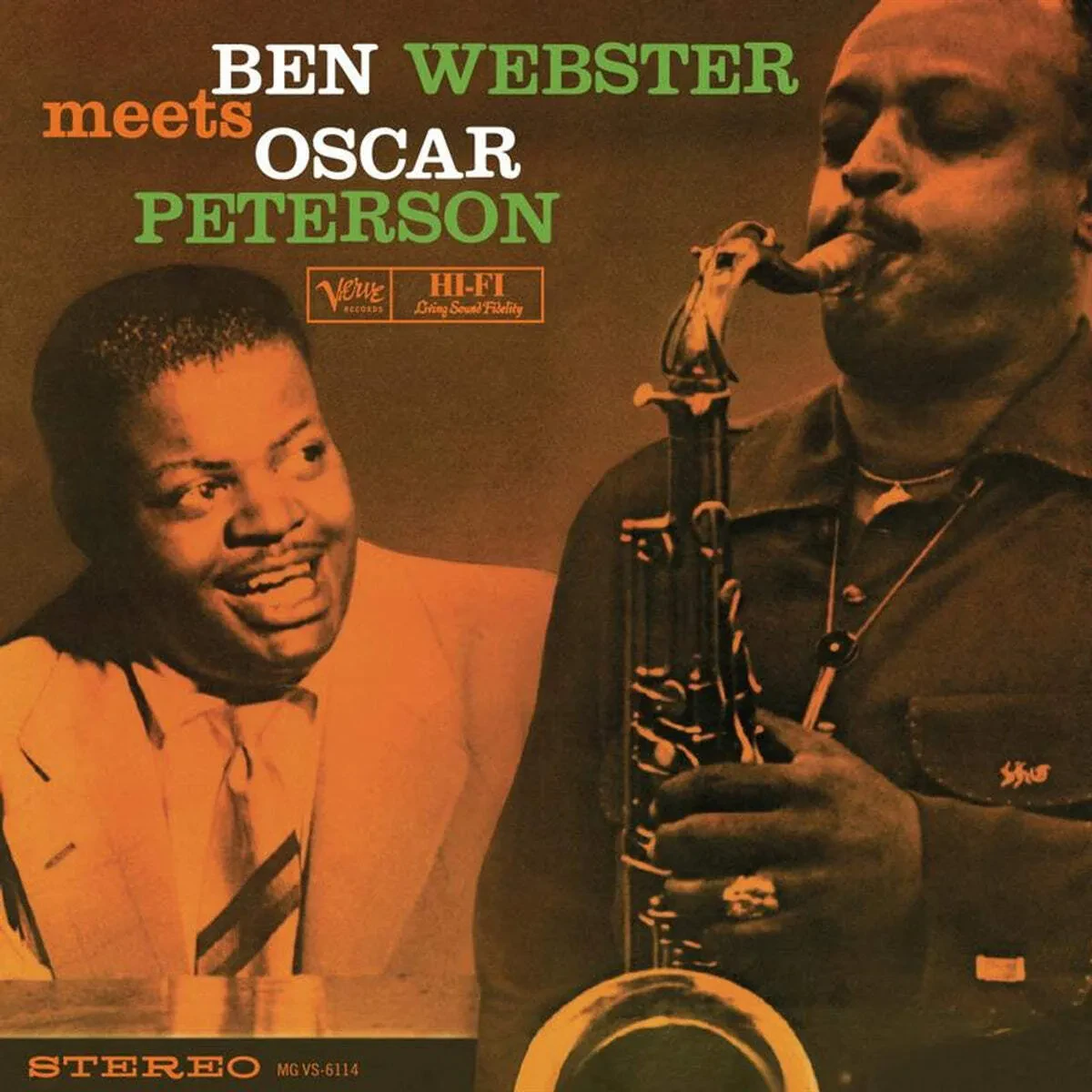 Виниловая пластинка Ben Webster – Ben Webster Meets Oscar Peterson (Acoustic Sounds) (Релиз 2024)