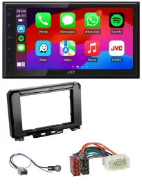 JVC Bluetooth USB MP3 2DIN DAB Autoradio für Suzuki Jimmny GJ ab 2018