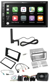 Pioneer USB 2DIN Bluetooth DAB Lenkrad Autoradio für Saab 9-5 2008-2010