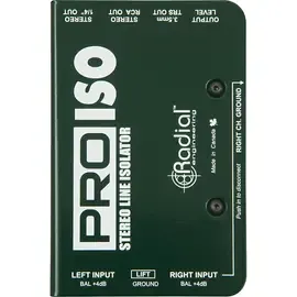 Директ-бокс Radial Engineering PRO ISO Stereo Line Isolator