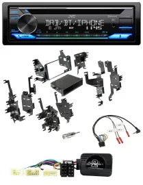 JVC Bluetooth Lenkrad USB DAB CD Autoradio für Toyota Yaris 2007-2012
