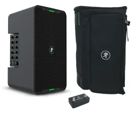 Mackie ShowBox Rechargeable 8" DJ PA Bluetooth Speaker+Mixer+Footswitch+Gig Bag