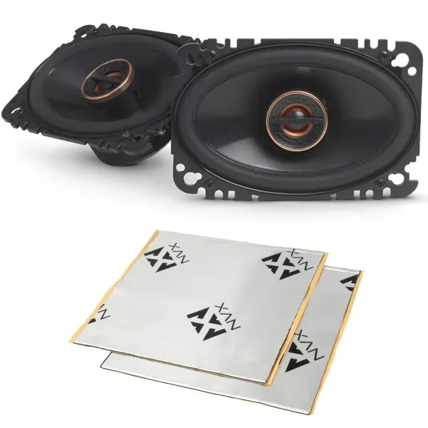 Infinity REF 6432CFX 90W 4x6" Coaxial Speakers w/ Damping