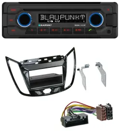 Автомагнитола Blaupunkt CD MP3 Bluetooth USB для Ford C-Max/Kuga, черный (piano black)