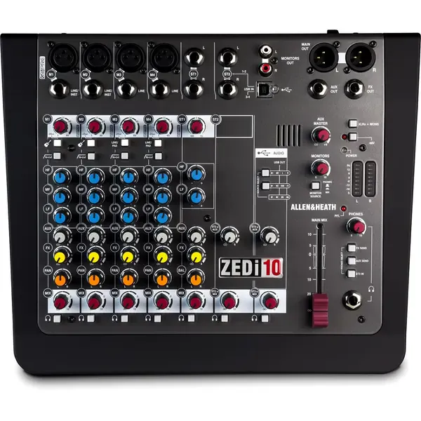 Аналоговый микшер Allen & Heath ZEDi-10 10-Channel Analog Mixer