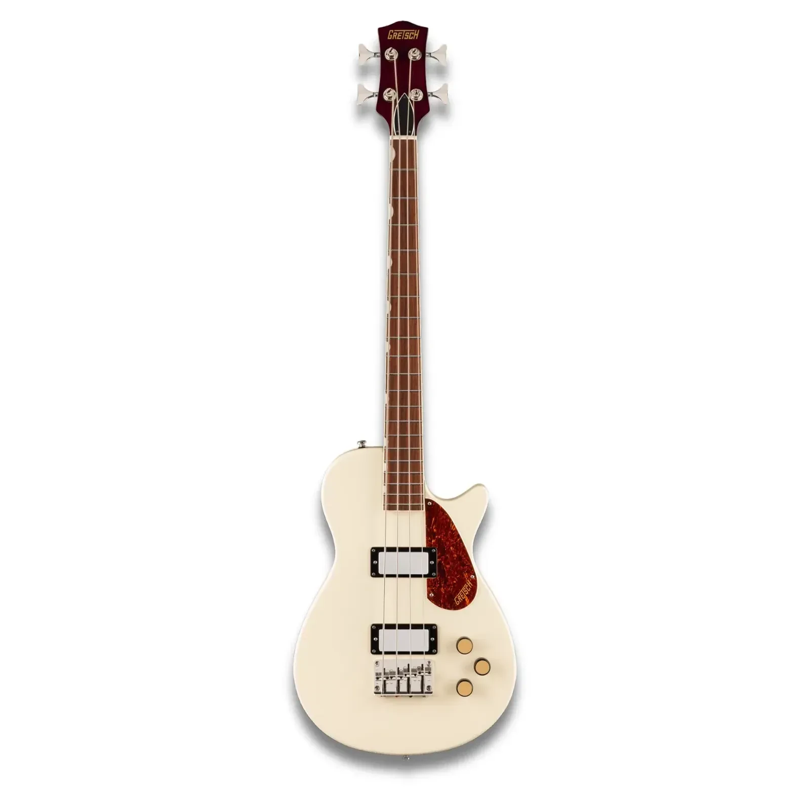 Gretsch Streamliner Jet Club Single Cut 4 String Bass Vintage White Guitar