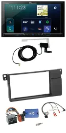 Pioneer 2DIN DAB USB Lenkrad Bluetooth Autoradio für BMW 3er E46 2000-2006