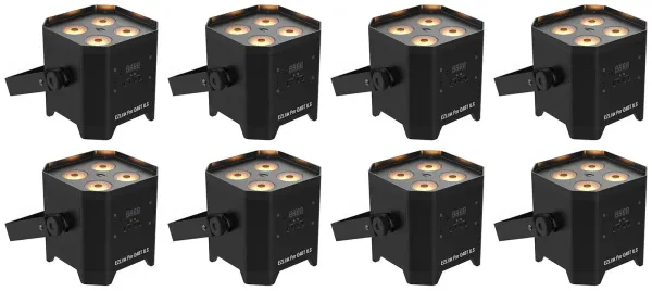 Светодиодный прибор Chauvet DJ EZLink Par Q4BT ILS RGBA (8 штук)