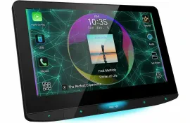 JVC KWZ1000W Double DIN Apple 10.1" HD Floating Digital Multimedia Car Receiver