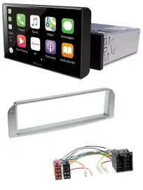 Pioneer Bluetooth MP3 DAB USB Autoradio für Alfa Romeo 147, GT - silbergrau