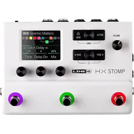 Процессор эффектов Line 6 HX Stomp Limited Edition Multi-Effects Pedal White