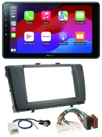 Pioneer Bluetooth 2DIN USB MP3 DAB Autoradio für Toyota Avensis 2009-2015