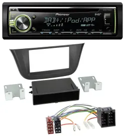 Pioneer DAB USB MP3 AUX CD Autoradio für Iveco Daily (ab 2014)