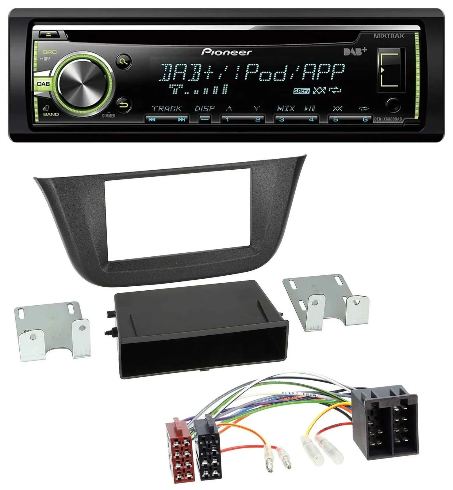 Pioneer DAB USB MP3 AUX CD Autoradio für Iveco Daily (ab 2014)