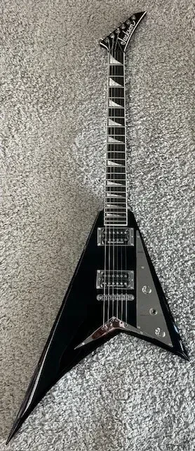 Б/У Электрогитара Jackson MJ Series Rhoads RRT эбеновая накладка грифа, черный (глянец)