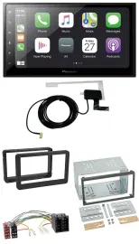 Pioneer USB MP3 2DIN Bluetooth DAB Autoradio für Alfa Romeo 159 Spider Brera ab