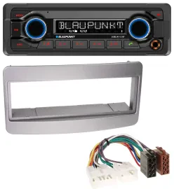 Blaupunkt MP3 Bluetooth USB AUX Autoradio für Toyota Celica MR2 dunkelsilber