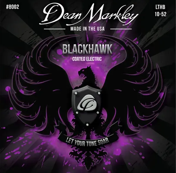 Струны для электрогитары Dean Markley DM8002 Blackhawk 10-52