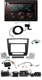 Pioneer 2DIN Lenkrad DAB USB CD Bluetooth Autoradio für BMW 1er Aktiv PDC aut. K