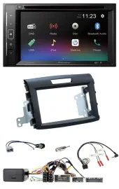 Pioneer Bluetooth Lenkrad USB 2DIN DAB DVD Autoradio für Honda CR-V FR5/FR6 ab 2