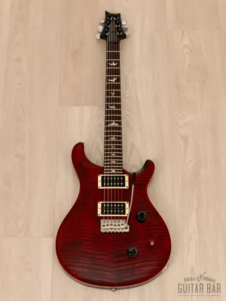 Электрогитара PRS Custom 24 10 Top HH Black Cherry w/case USA 1987