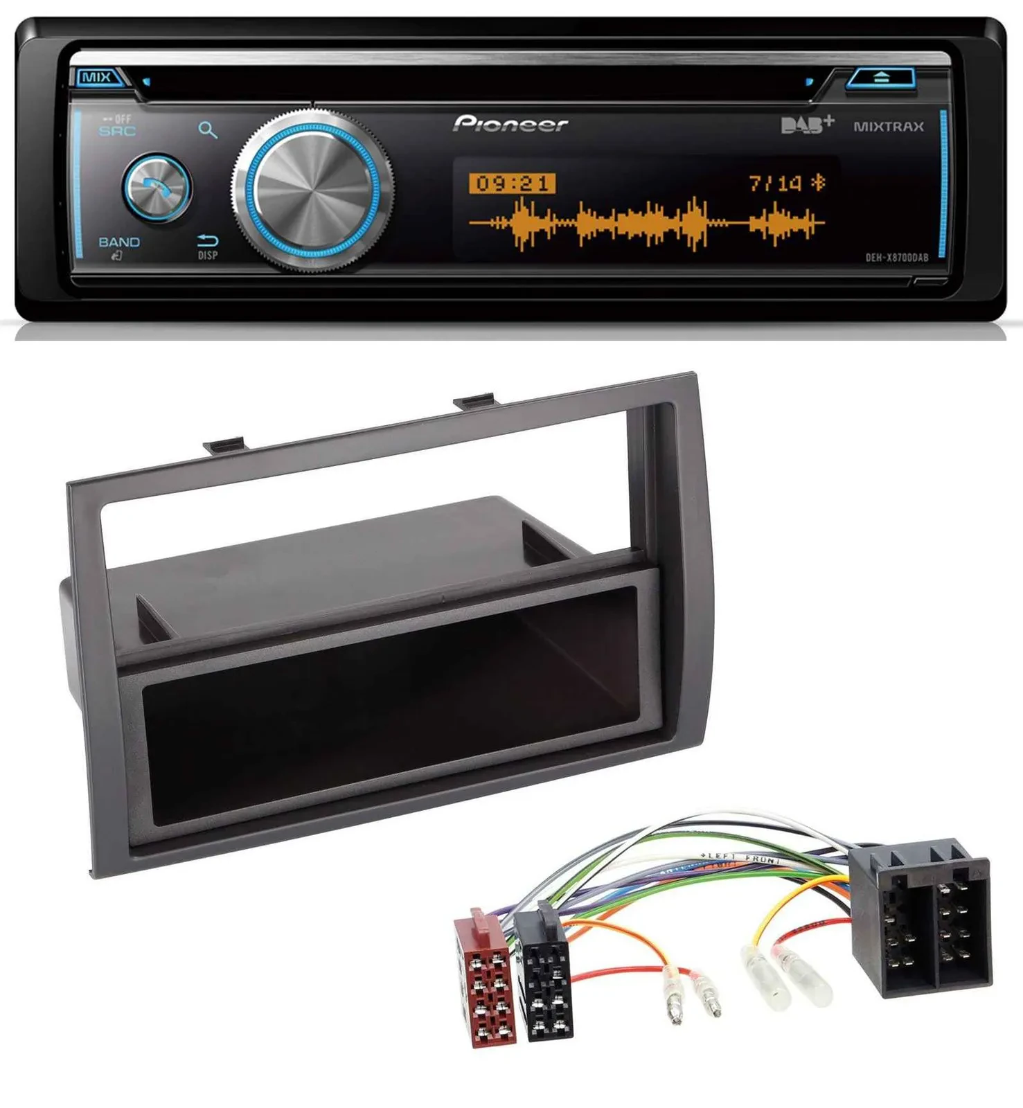 Pioneer MP3 DAB USB CD Bluetooth Autoradio für Citroen Jumper Peugeot Boxer Fiat