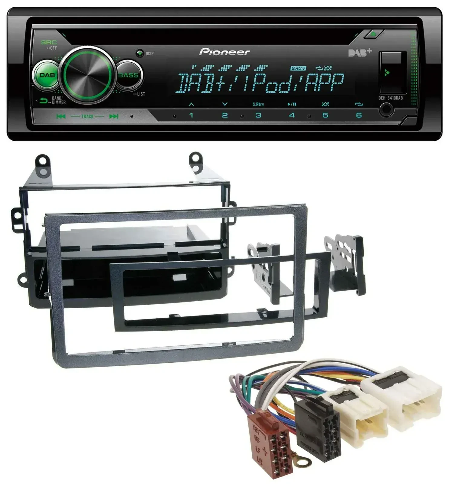 Автомагнитола для Nissan 350Z (с 2006) Pioneer USB MP3 DAB AUX CD