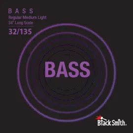 Струны для бас-гитары BlackSmith 95728 Bass Regular Medium Light 32-135