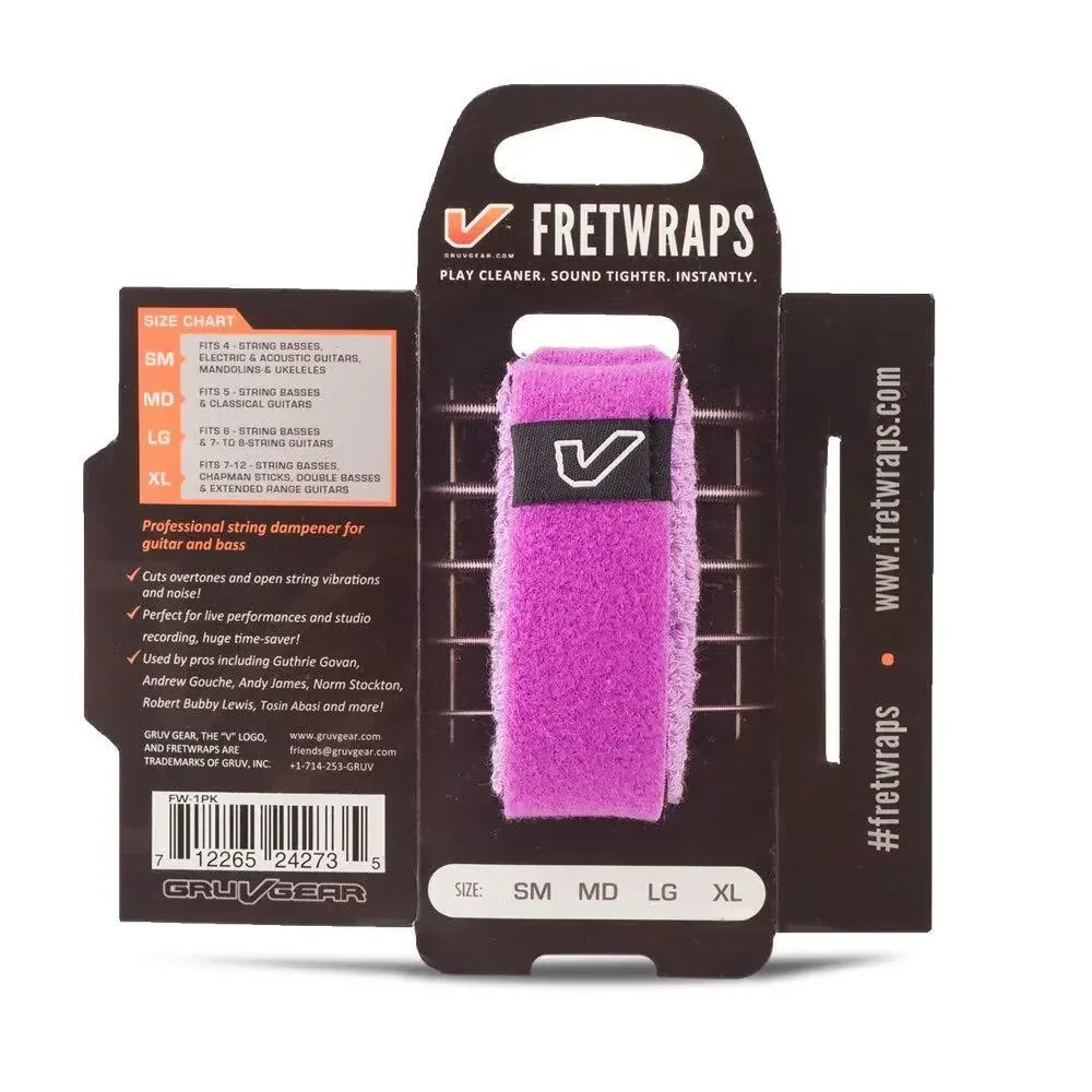 Глушитель струн Gruv Gear FretWraps String Muter Purple Medium