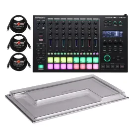 Roland Customizable 8-Track Clip-Based TR-REC Step Sequencer Groovebox Bundle