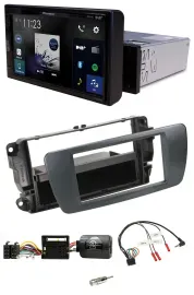 Автомагнитола Pioneer DAB Bluetooth USB для Seat Ibiza, чёрная