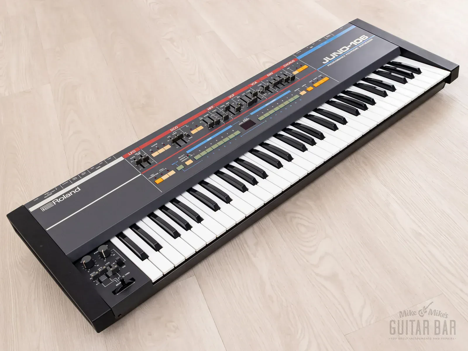 1984 Roland Juno-106 Vintage Analog Synthesizer, Serviced