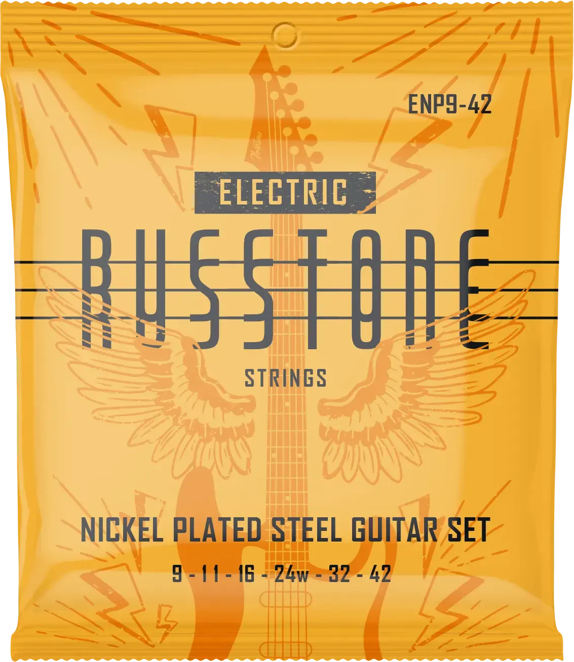 Струны для электрогитары Russtone ENP9-42 Nickel Plated 9-42