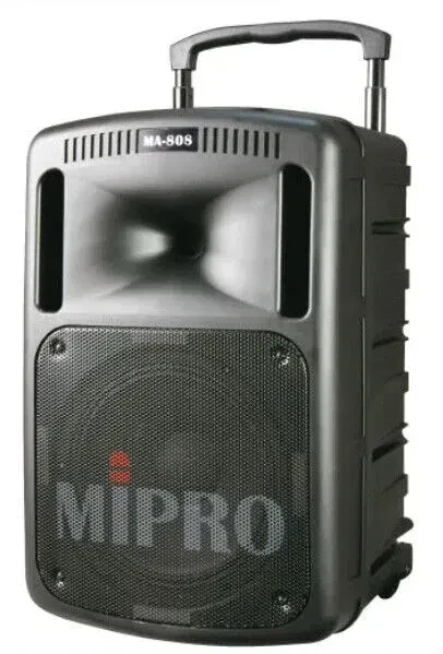 Портативная акустическая система Mipro MA-808D 10", 250W, аккумуляторная, с CD-проигрывателем